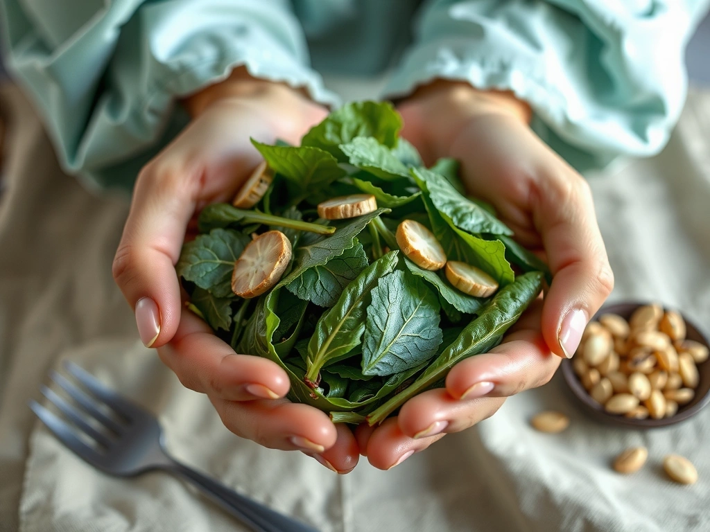 Portionsgröße Gemüse